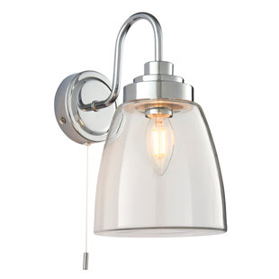 Pull Cord Bathroom Wall Lights You'll Love | Wayfair.co.uk